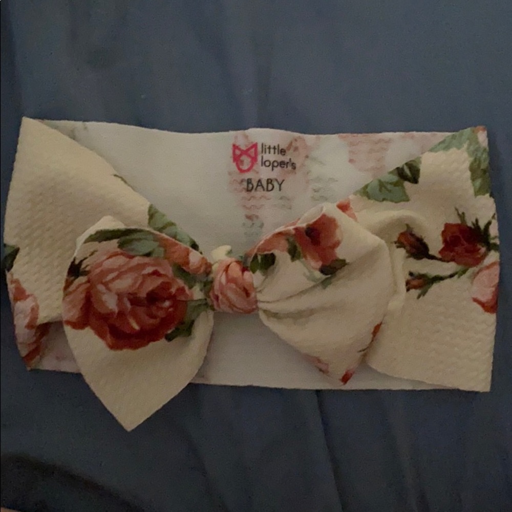 Little Lopers baby mini wrap: secret garden